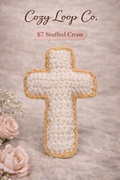 Stuffed Crochet Cross