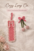 Crocheted Initial Bookmark